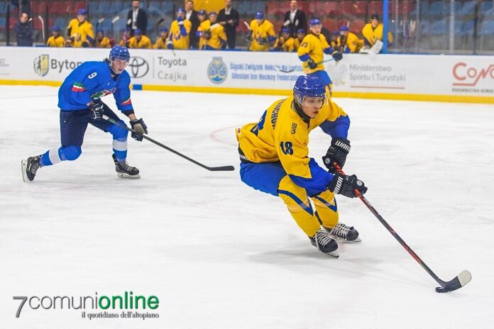 Hockey ghiaccio Nazionale Under 20 Mondiale 1^ Divisione Gruppo B - Ucraina - Filippo Rigoni